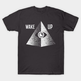 Pyramid Eye Wake up T-Shirt